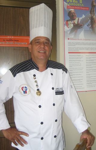 Chef Eddy Fernández Monte
